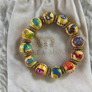 Angela Moore Hand Painted Bracelet
